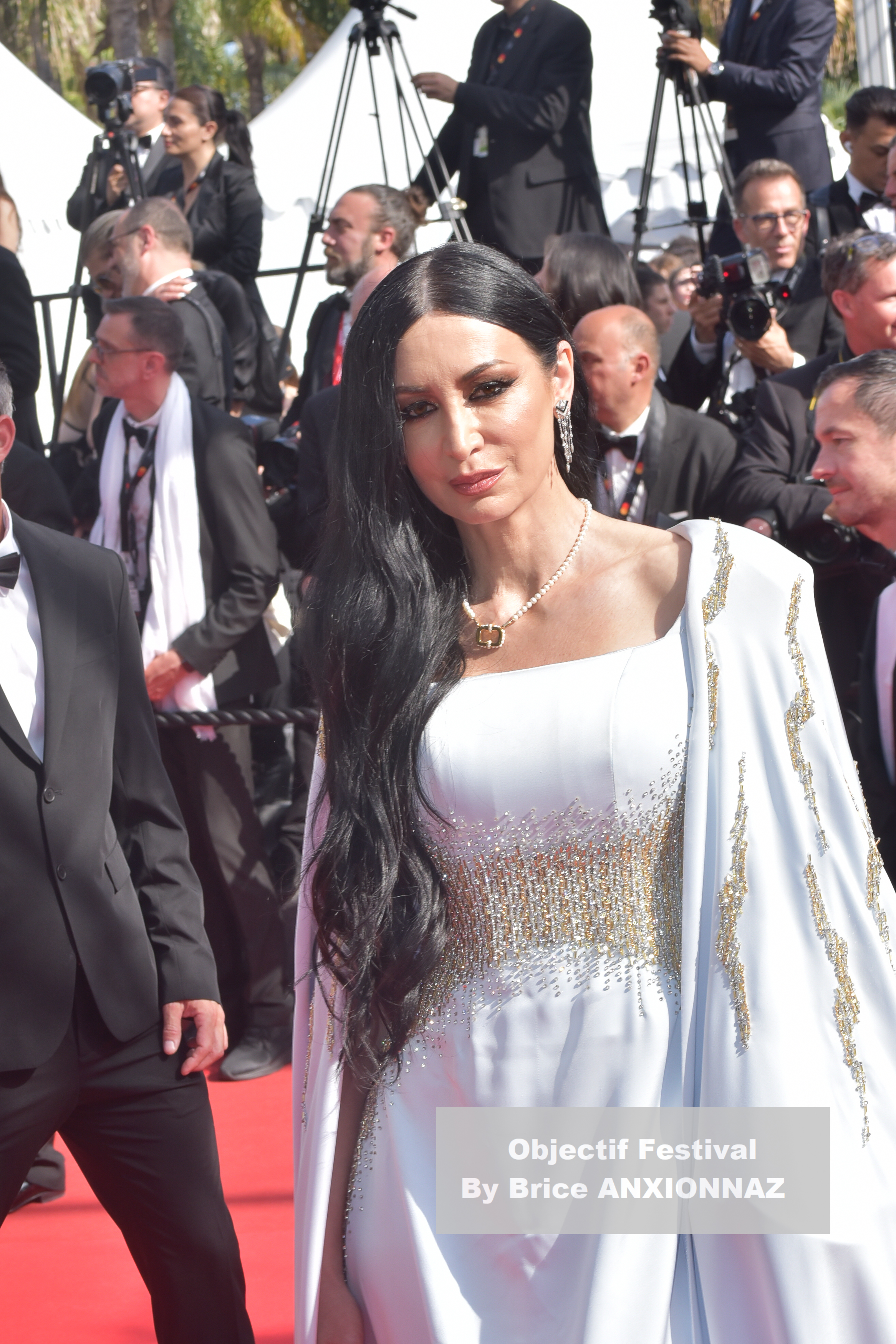 Photo de Mary Charteris -  Cannes 2025 : Red Carpet de clôture lors de l'événement à Cannes2025-ClosingCeremony-RedCarpet le 24 May 2025 par Brice ANXIONNAZ (Objectif Festival)